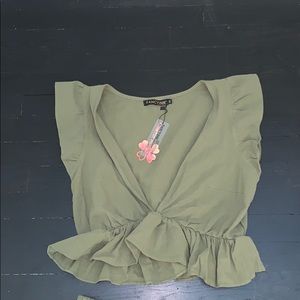 Green Two Piece Outfit